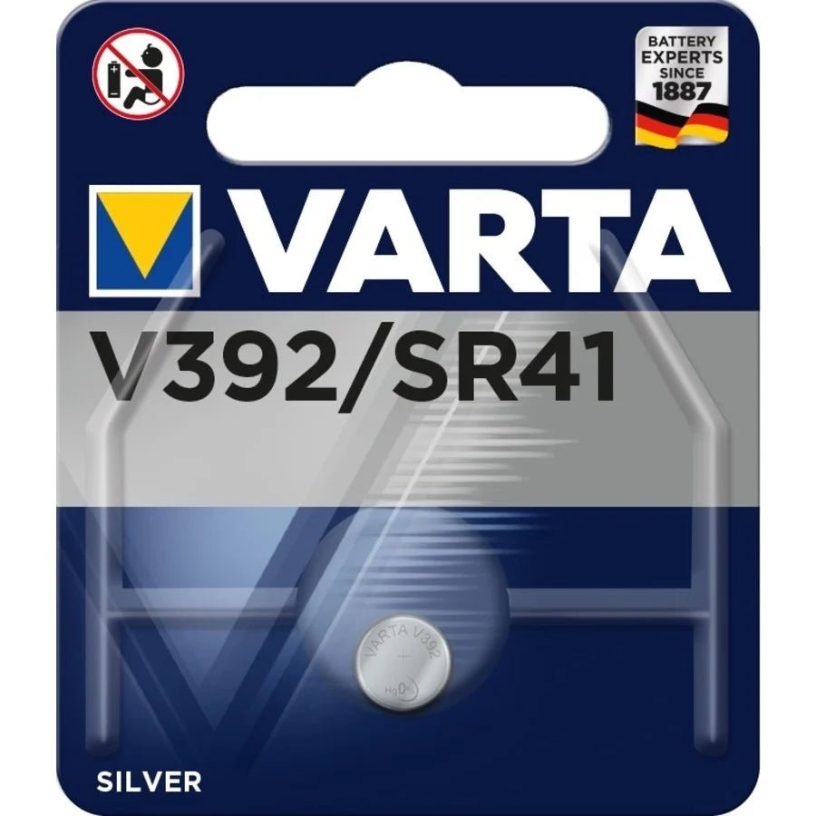 🔋 Varta Silver Oxide 392 / SR41 1,55v blister 1 - Dutch|Thrift