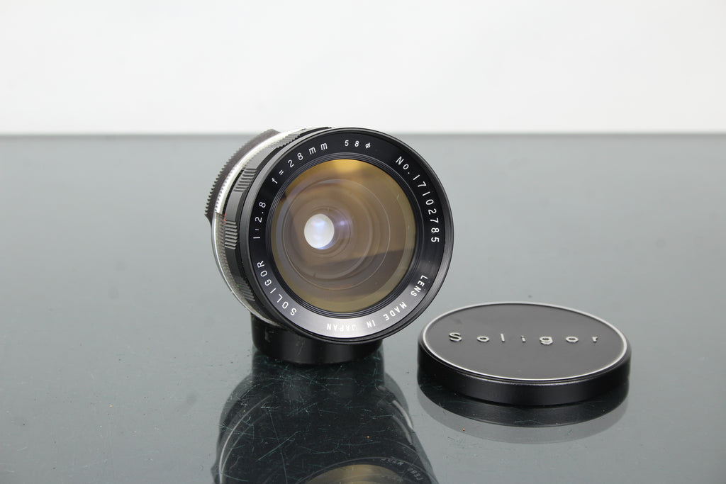 Soligor 1:2.8 f=28mm M42 Bevestiging