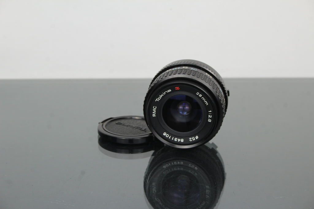 RMC Tokina 28mm 1:2.8 Minolta MD Bevestiging