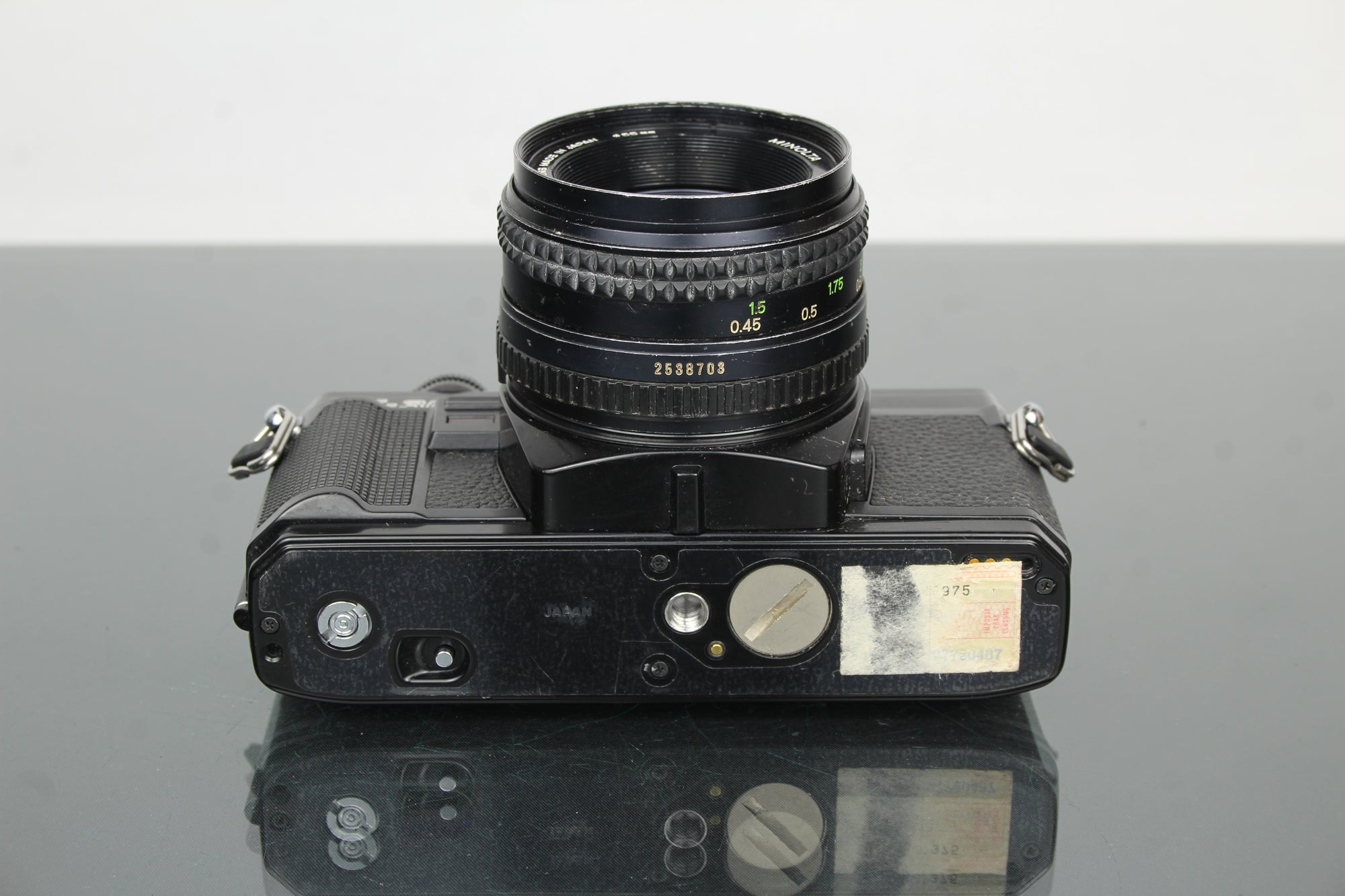 Minolta X-300 + objectif MD Rokkor 50mm 1:1.7 55mm