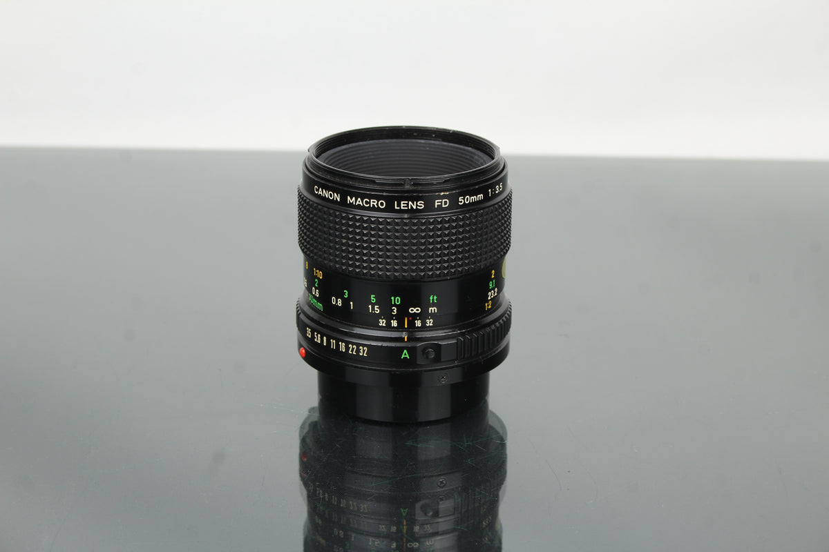 Canon Macro Lens FD 50MM 1:3.5 (FD Bevestiging)
