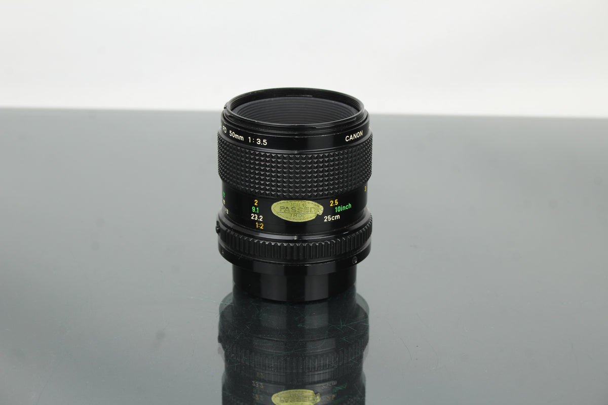 Canon Macro Lens FD 50MM 1:3.5 (FD Bevestiging)