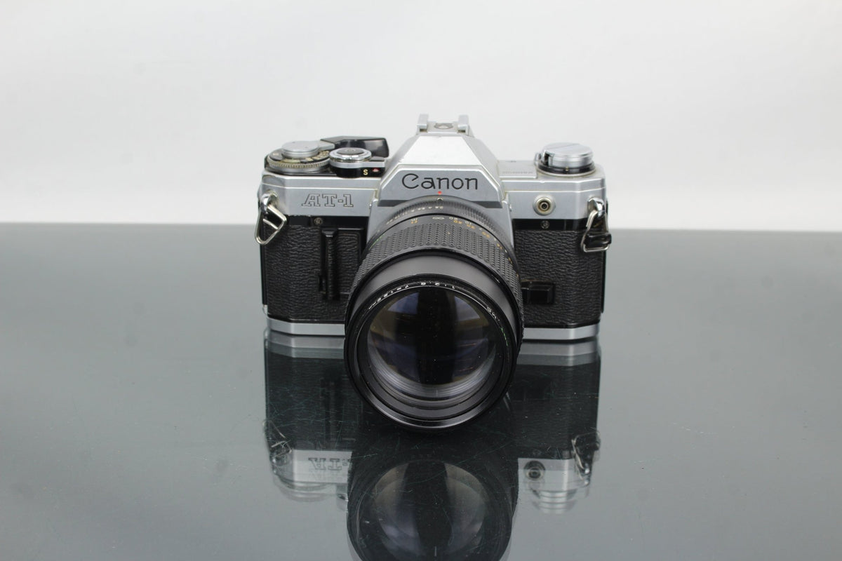 Canon AT - 1 + Viabrillant MC 135mm f/2.8 lens (FD mount) - Dutch|Thrift