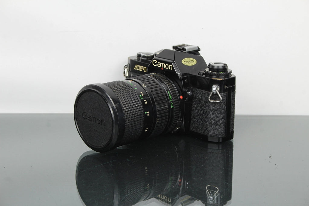 Canon AV - 1 + FD Zoom Lens 35 - 70mm 1:4 - Dutch|Thrift