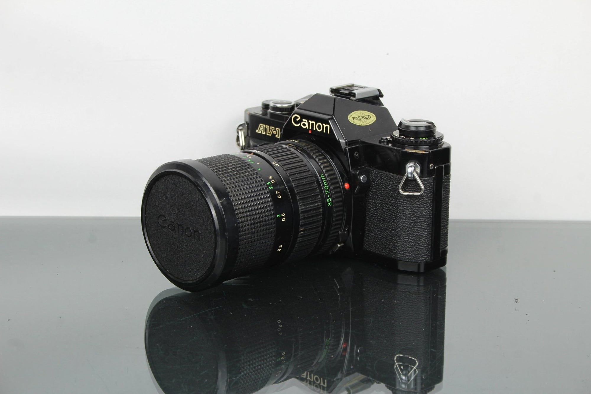 Canon AV - 1 + FD Zoom Lens 35 - 70mm 1:4 - Dutch|Thrift