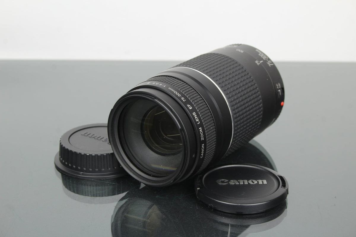Canon Zoom Lens EF 75 - 300mm 1:4 - 5.6 III + Canon EF mount - Dutch|Thrift