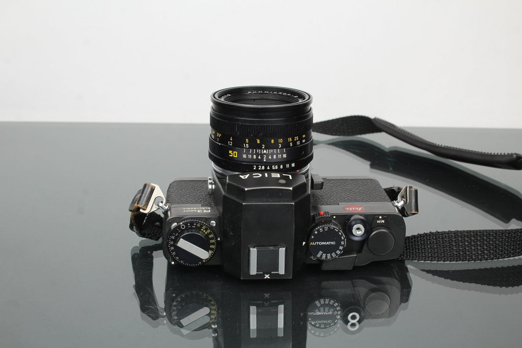 Leica R3 Mot electronic + 50mm f/2 Summicron - R lens - Dutch|Thrift