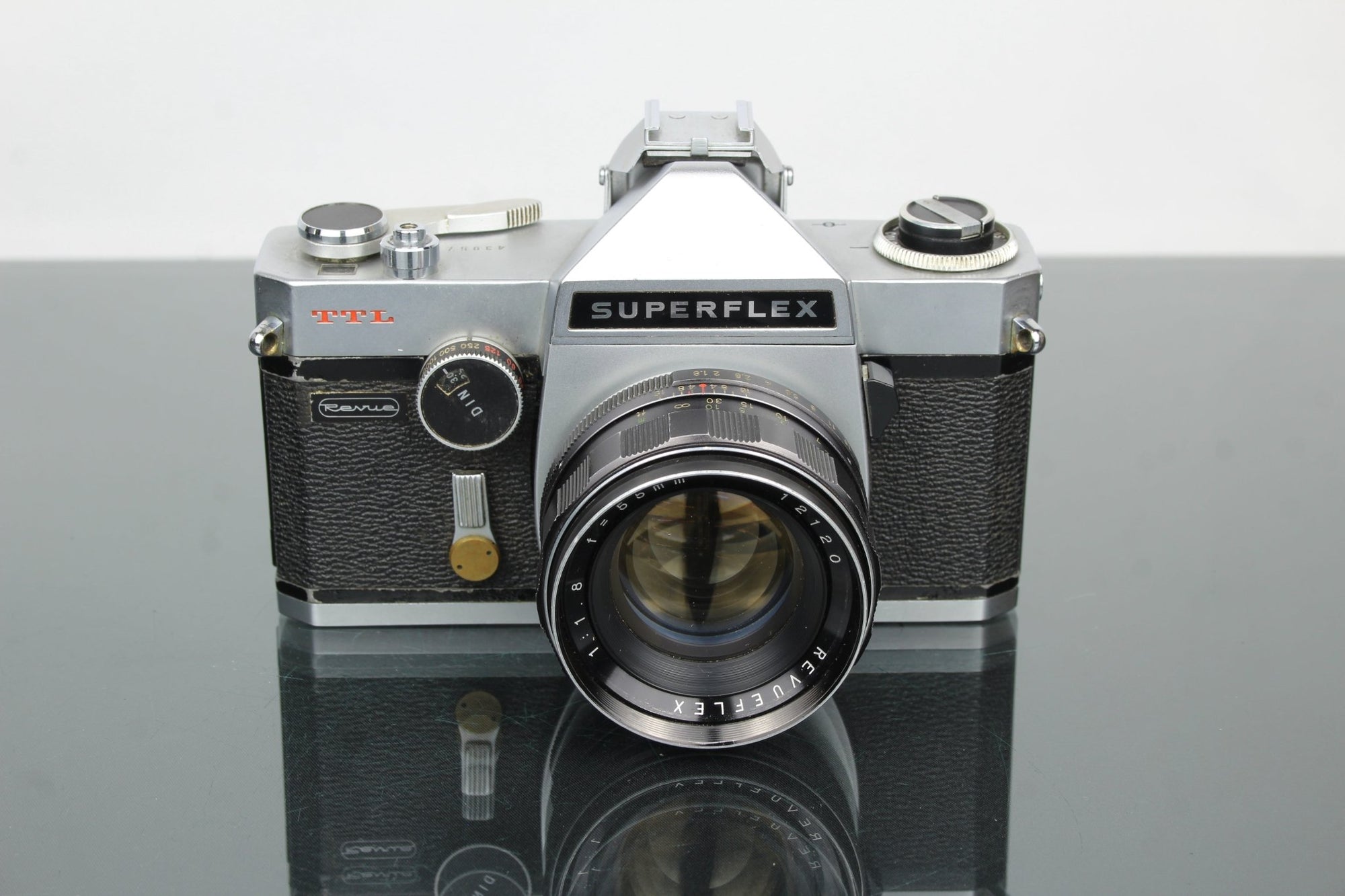 Mamiya Sekor Superflex + Revueflex 55mm 1.8 lens - Dutch|Thrift