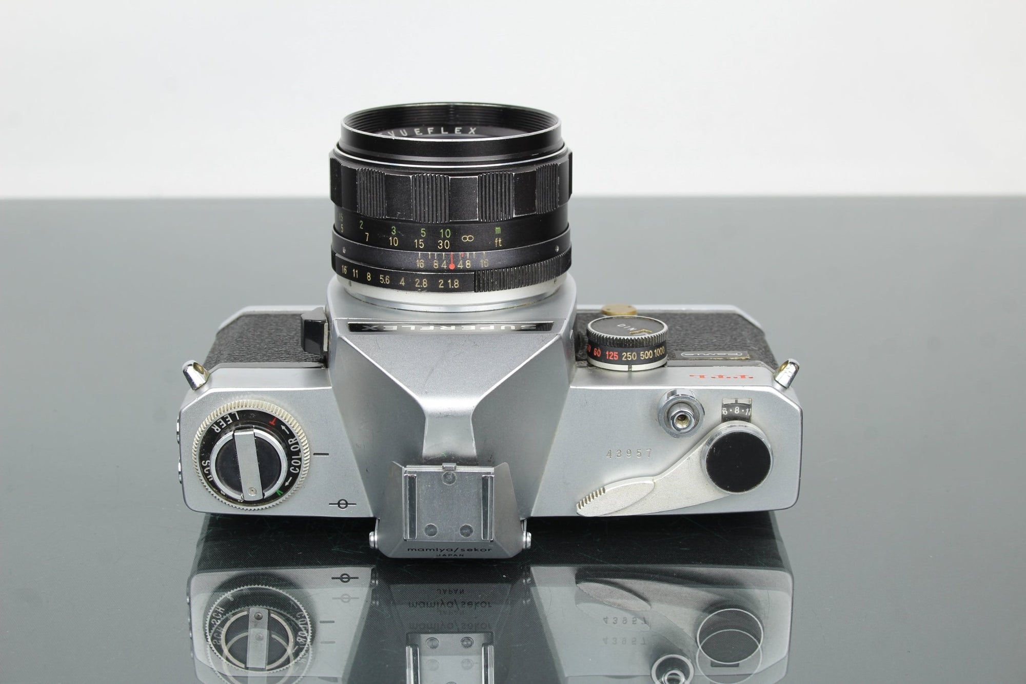 Mamiya Sekor Superflex + Revueflex 55mm 1.8 lens - Dutch|Thrift