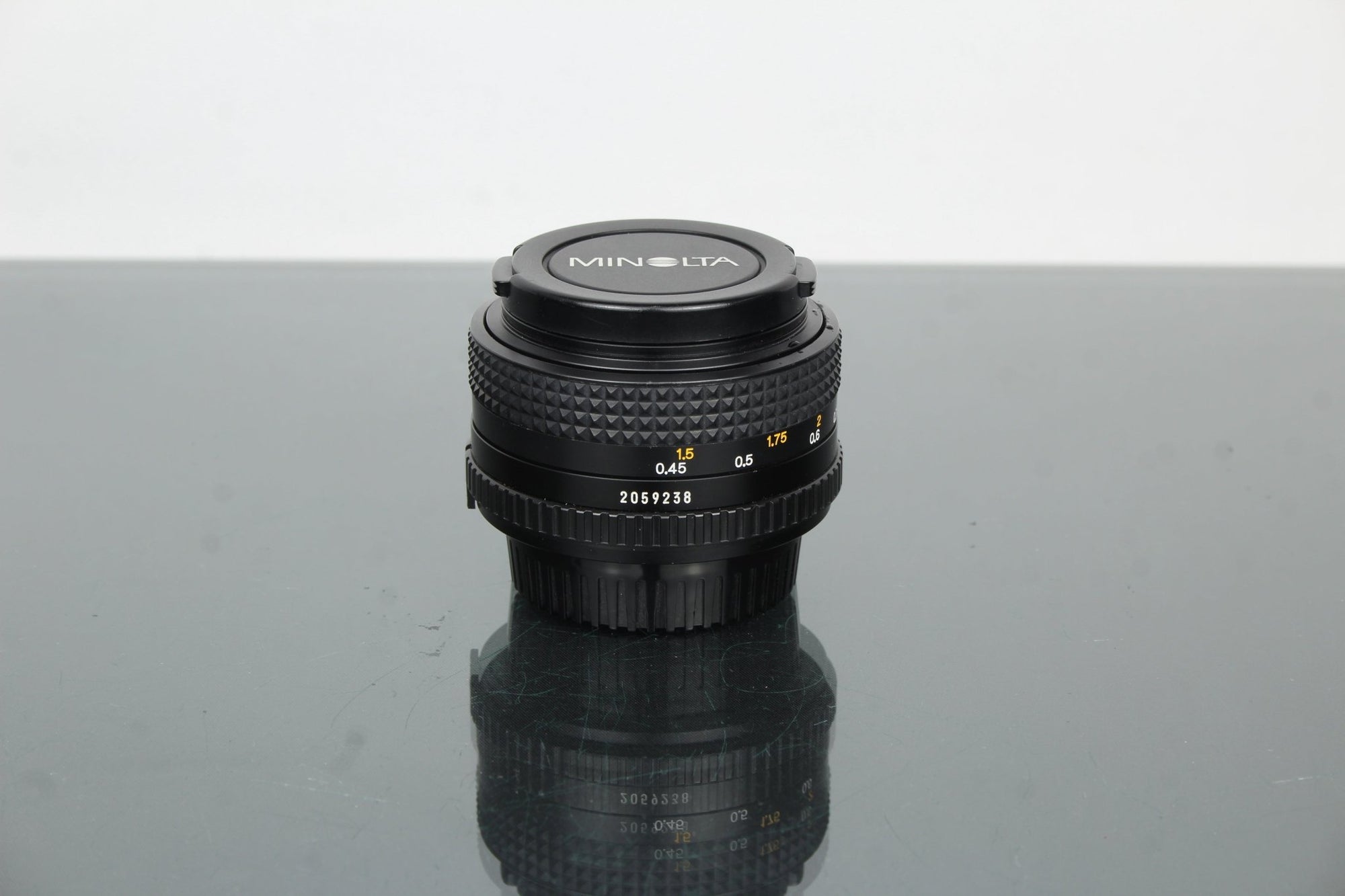 Minolta MD 50mm 1:2 49mm lens (MD mount) - Dutch|Thrift