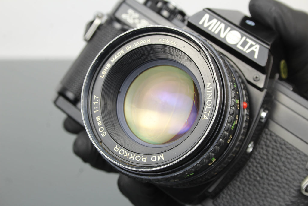 Minolta X - 300 + MD Rokkor 50mm 1:1.7 55mm lens - Dutch|Thrift