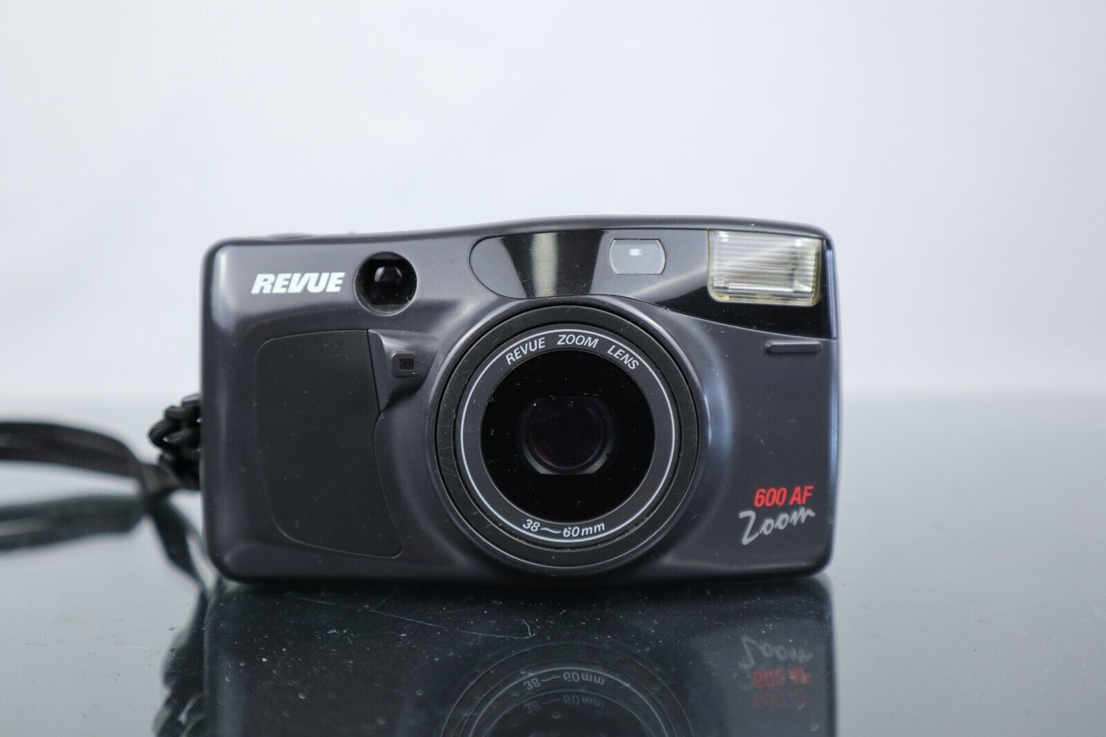 📷 Revue 600AF | 35mm Point & Shoot Film Camera | Black - Dutch|Thrift