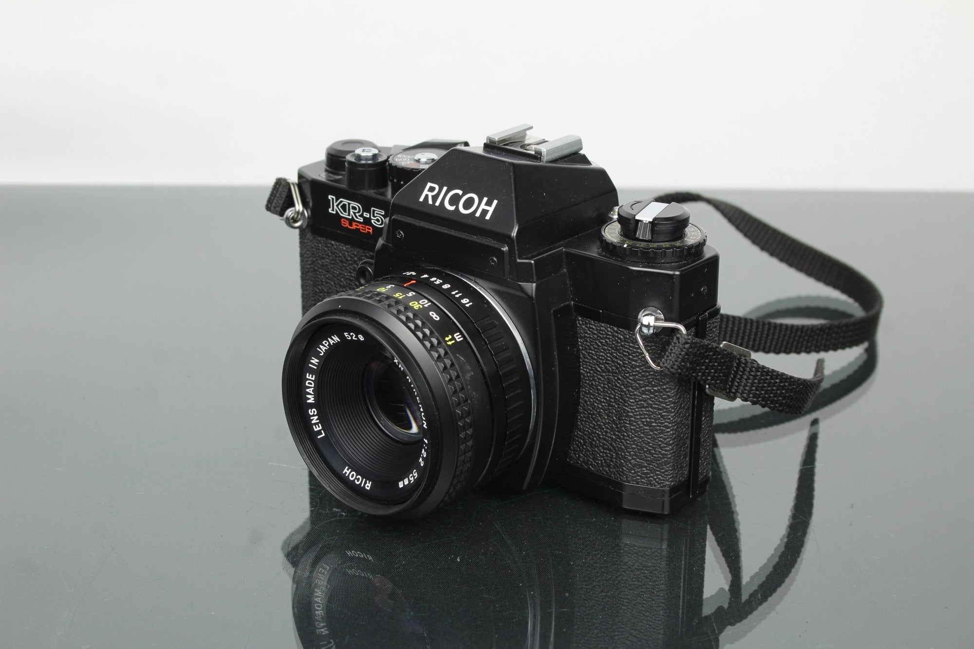 Ricoh KR - 5 Super + XR Rikenon 55mm f/2.2 lens - Dutch|Thrift