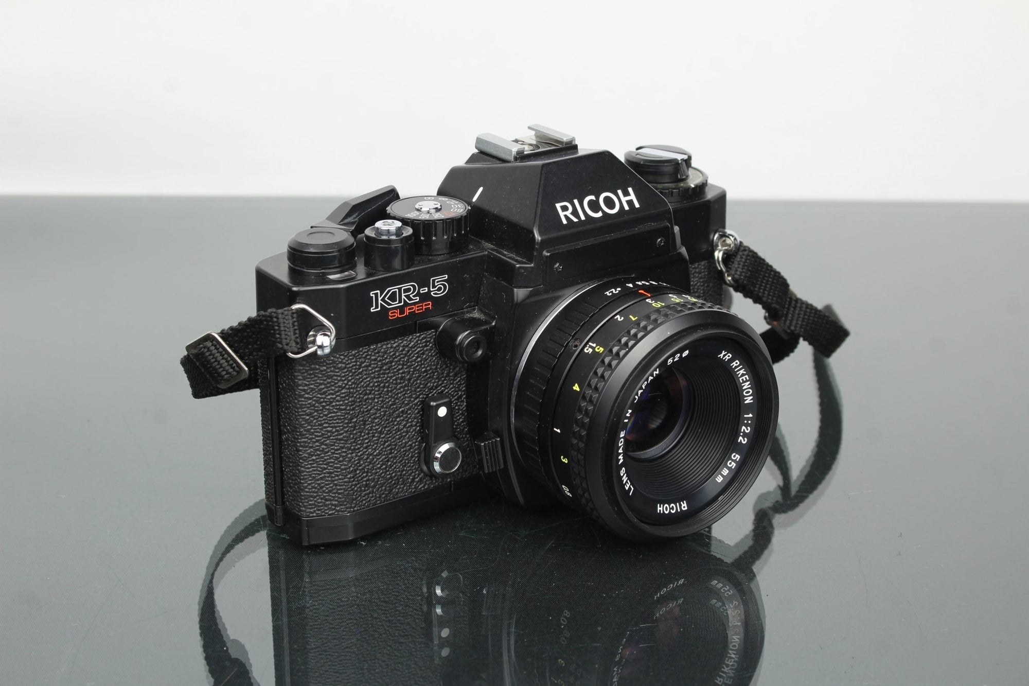 Ricoh KR - 5 Super + XR Rikenon 55mm f/2.2 lens - Dutch|Thrift