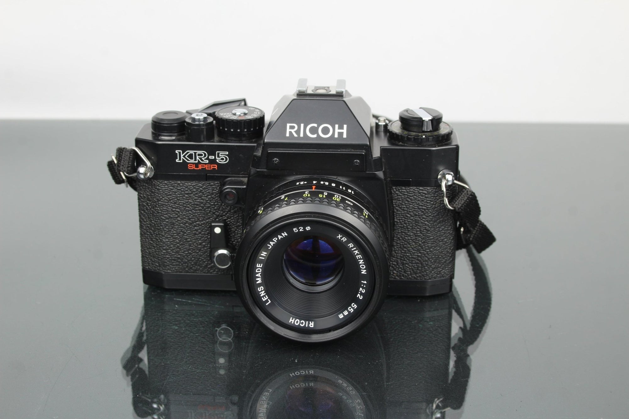 Ricoh KR - 5 Super + XR Rikenon 55mm f/2.2 lens - Dutch|Thrift