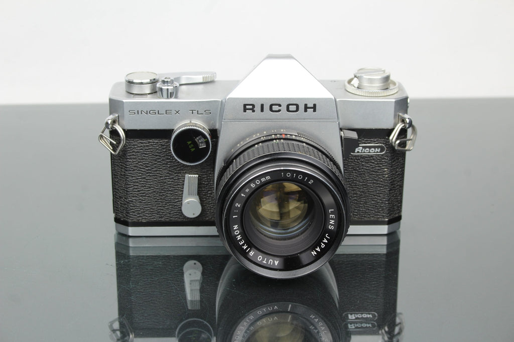 Ricoh Singlex TLS + 50mm 1:2 Auto Rikenon lens - Dutch|Thrift