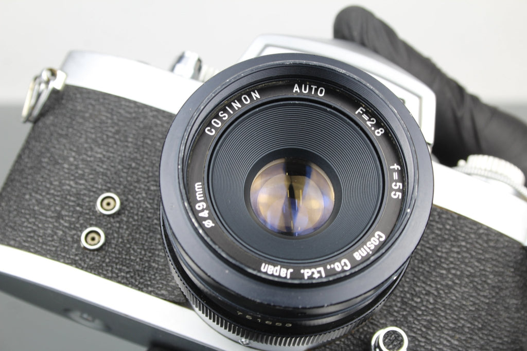 Soligor TM + Cosinon Auto 55mm f/2.8 Lens - Dutch|Thrift