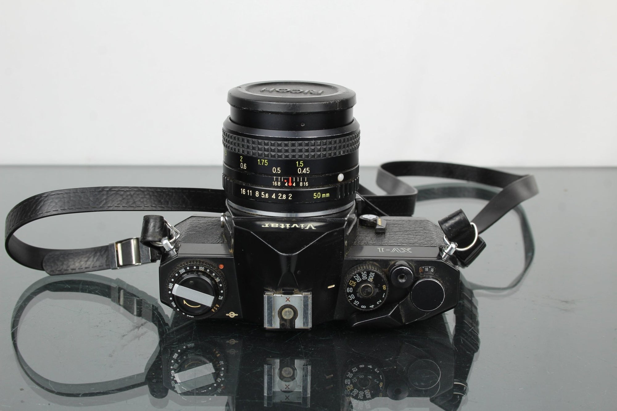 Vivitar XV - 1 + Ricoh XR Rikenon 1:2 50mm lens - Dutch|Thrift